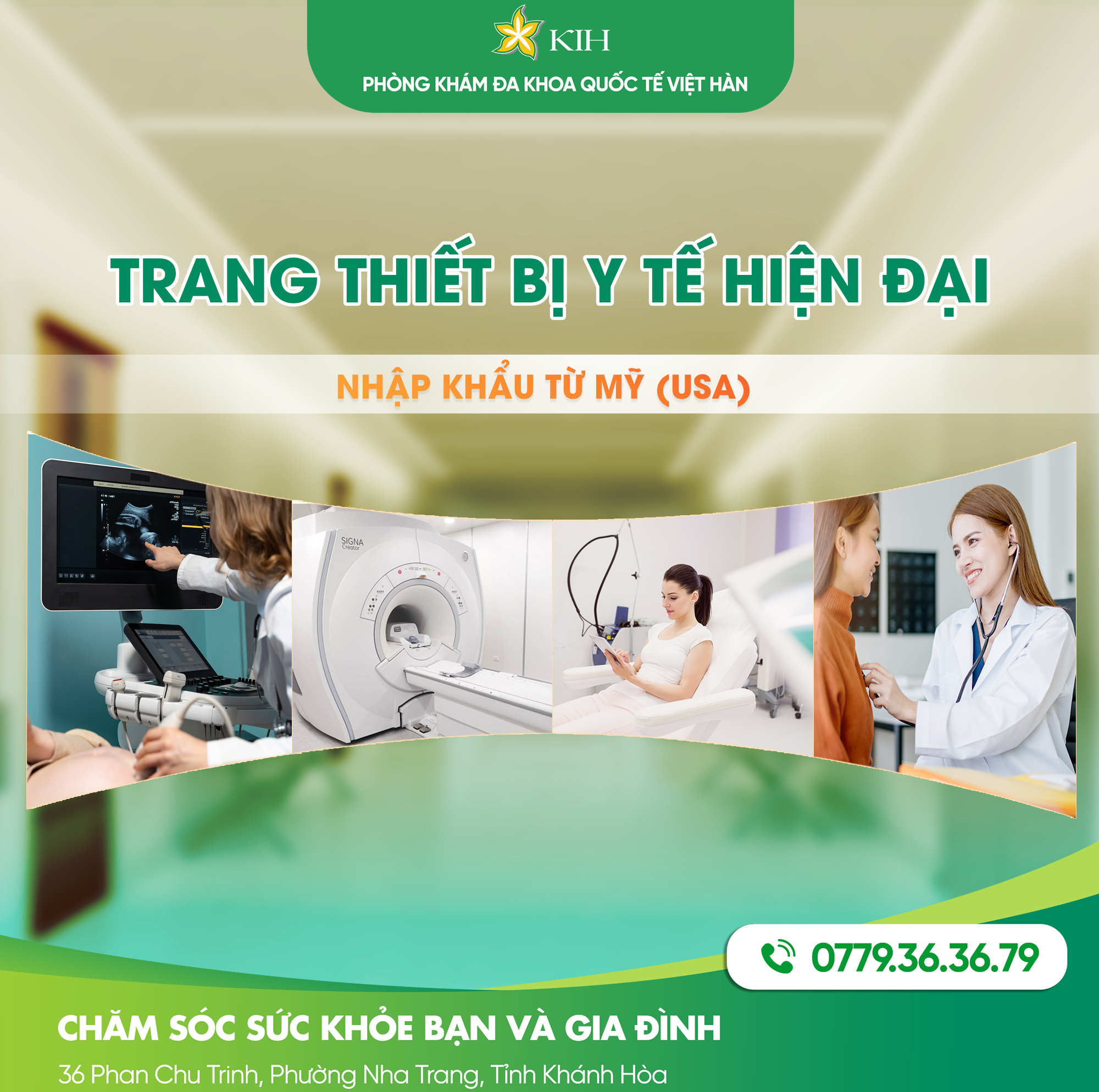 trang thiết bị hiện đại